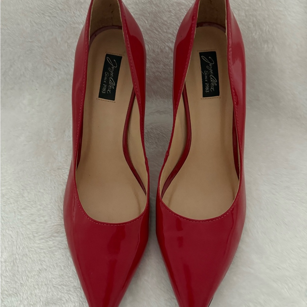 Elegant Red Pumps